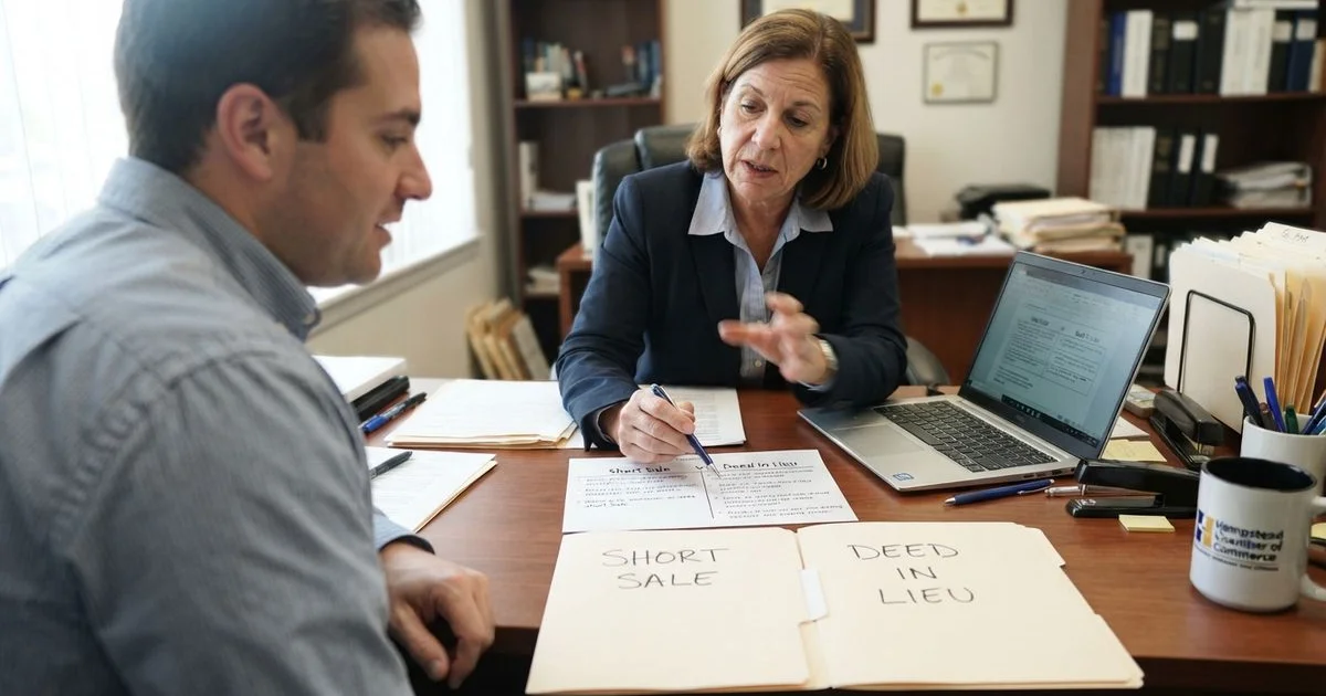 Short sale or deed-in-lieu: how to decide which one fits your situation
